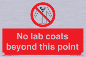 No lab coats beyond this point
